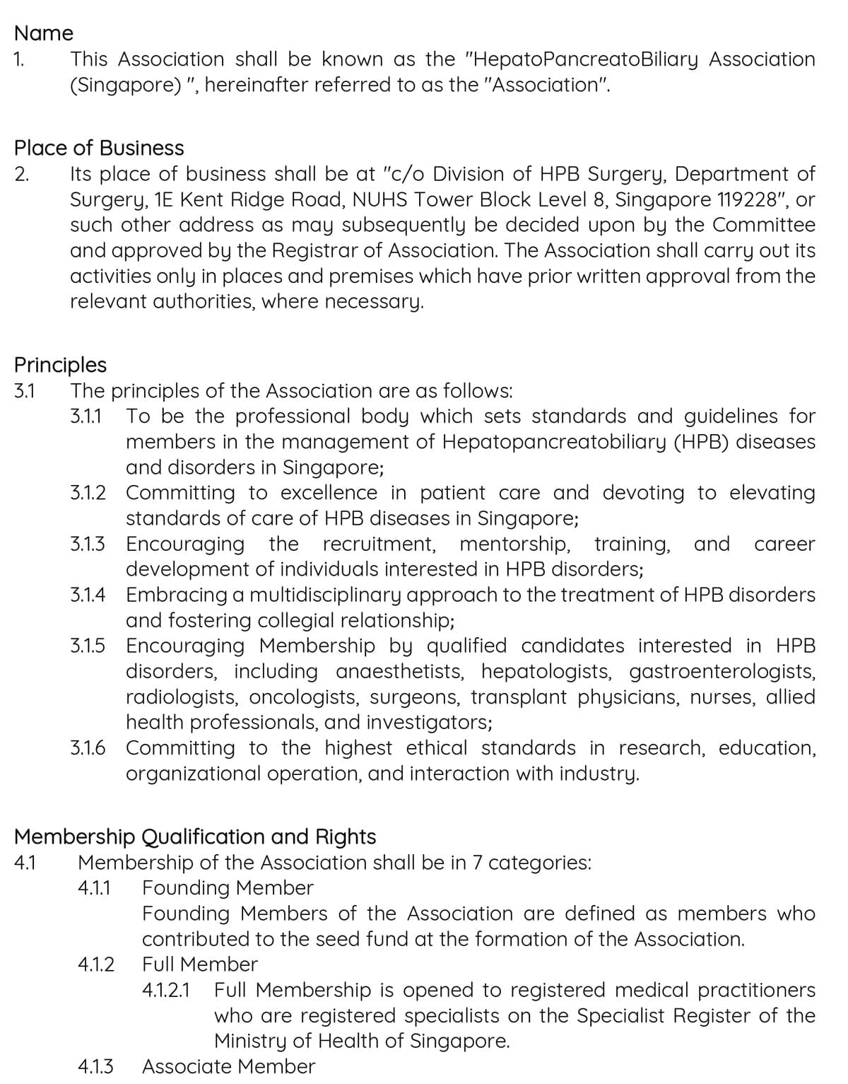 HPBA Constitution