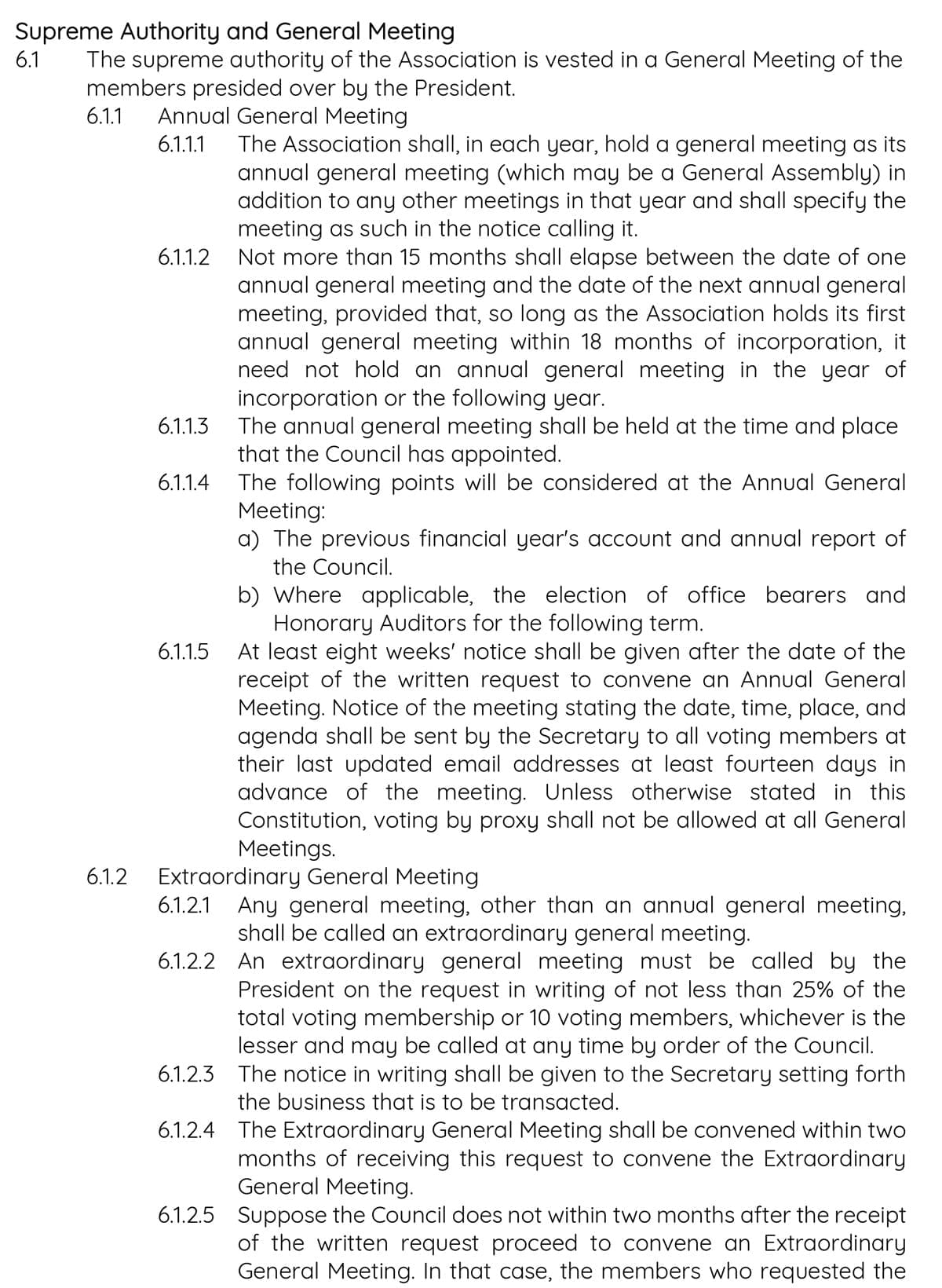 HPBA Constitution