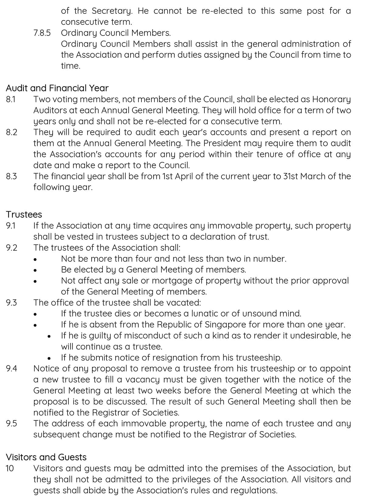 HPBA Constitution